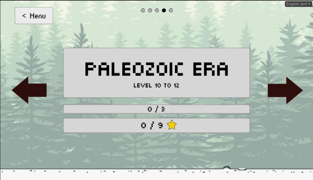 Campaign mode dinosaur biomes