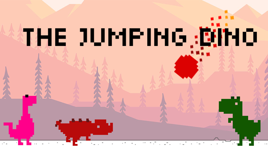 The Jumping Dino -- เกมมือถือเต็มรูปแบบที่ได้รับแรงบันดาลใจจาก Chrome Dino พร้อมระดับแคมเปญ, ชีวนิเวศที่หลากหลาย และโหมดผู้เล่นหลายคน